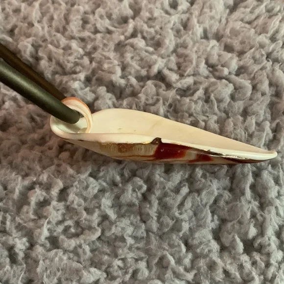 Antica Murrina Venezia.Pendant Necklace Glass, cream, orange, pink. Beautiful. - Picture 5 of 8